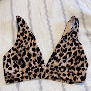 Victorias Secret cheetah print bralette